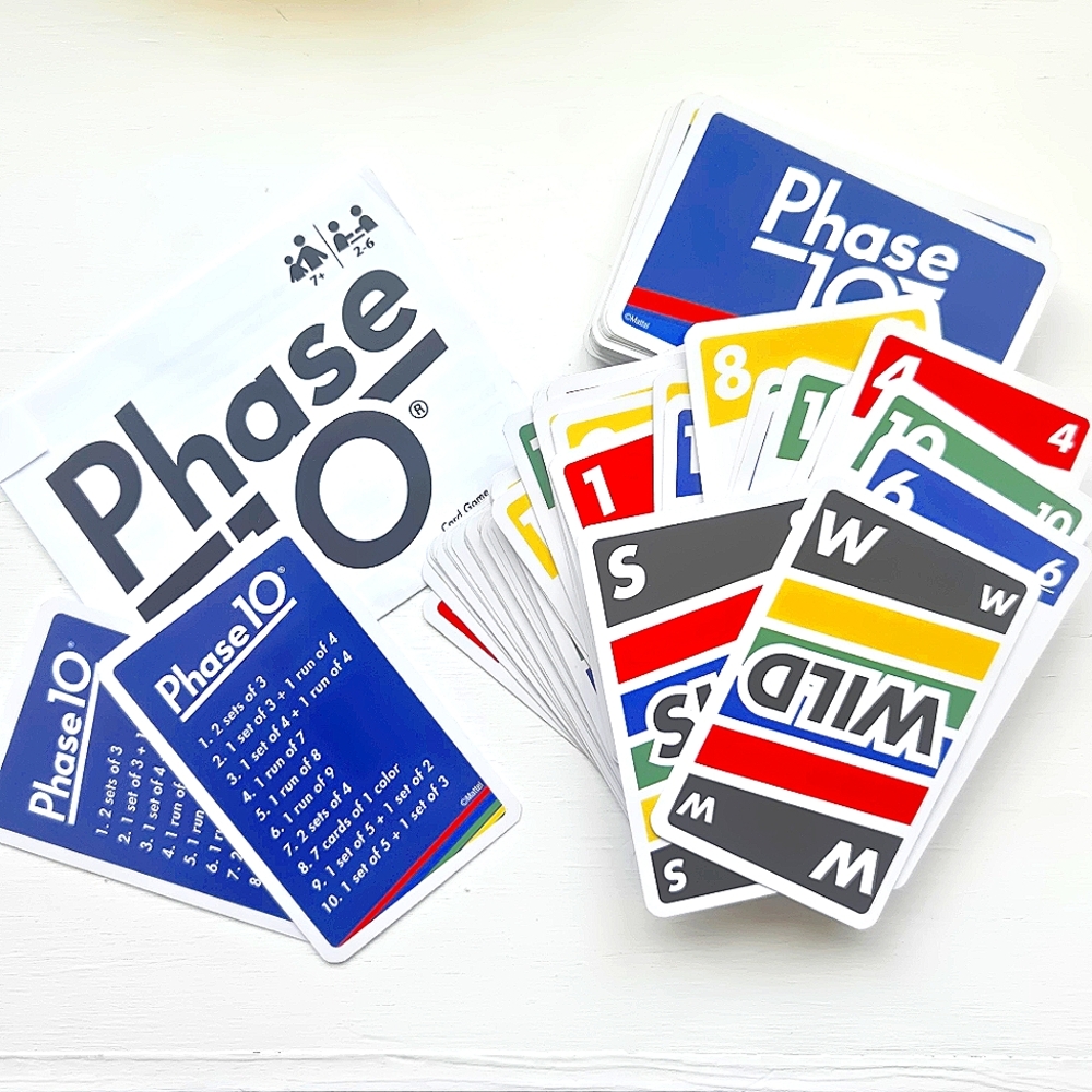 3/10$ Mattel Phase 10 Card Game COMPLETE